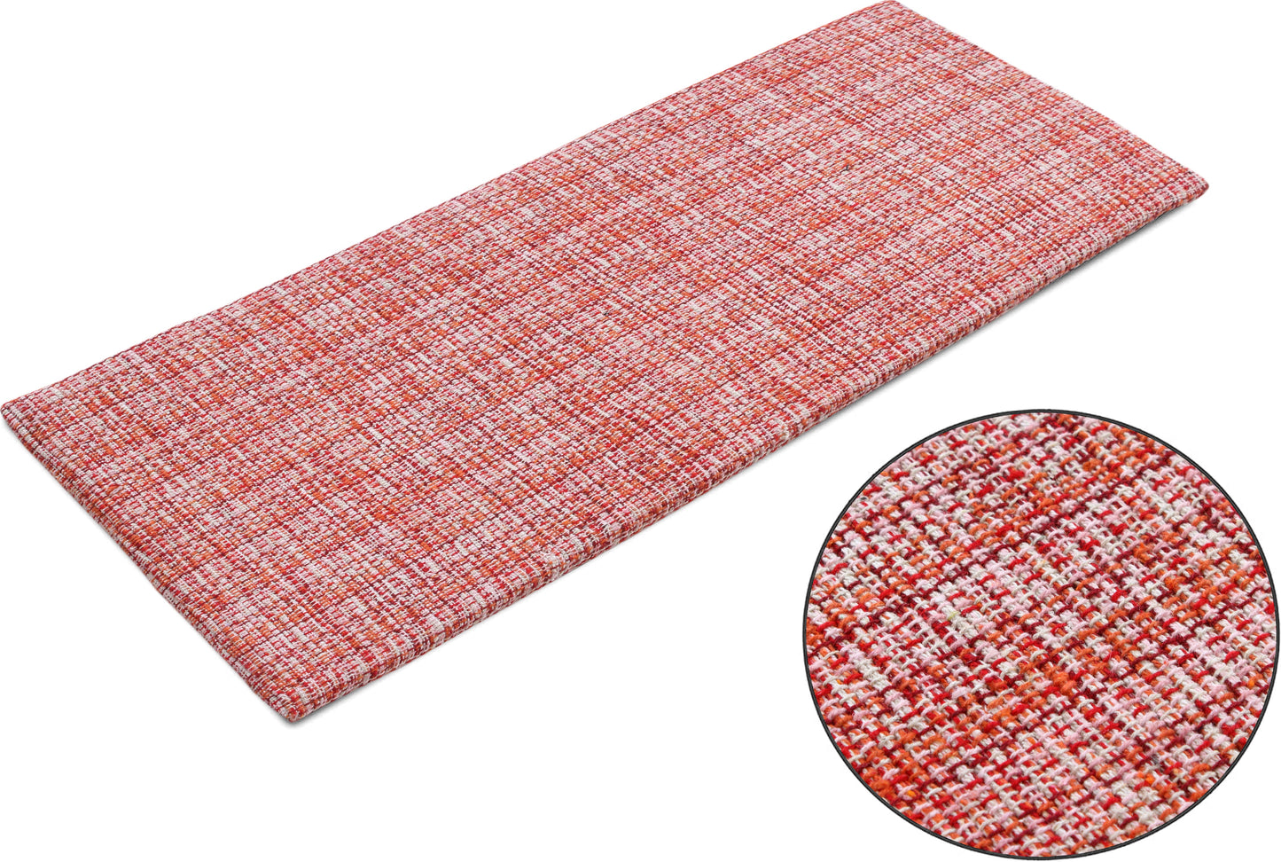 Cotton Woven Anti-Fatigue Cushioned Kitchen Mat Runner Working Mat Runner Rug Anti Slip (18''x48'') Comfort and Style