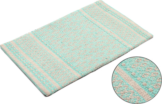 Cotton Woven Anti-Fatigue Cushioned Kitchen Mat Working Mat Rug Anti Slip ( 18''x30'') Comfort and Style