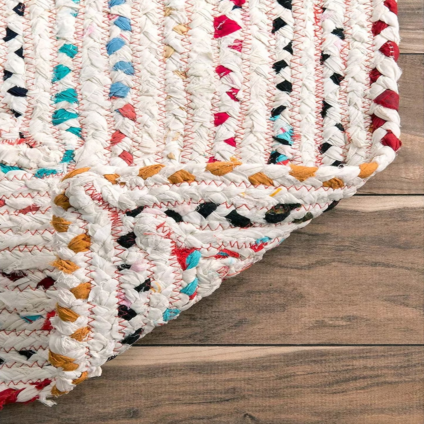 Chindi Rug Area Rag Home Decor Bohemian Indian Carpet Floor Decor Cotton Rug Living Room Rug Bathroom Rug