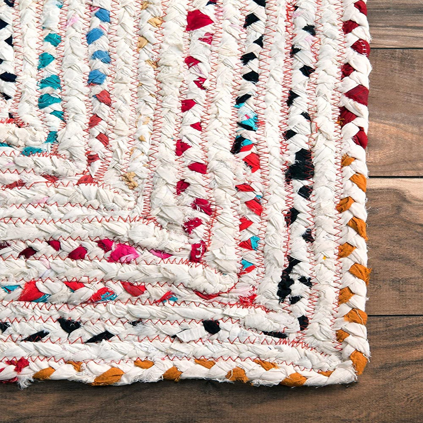 Chindi Rug Area Rag Home Decor Bohemian Indian Carpet Floor Decor Cotton Rug Living Room Rug Bathroom Rug
