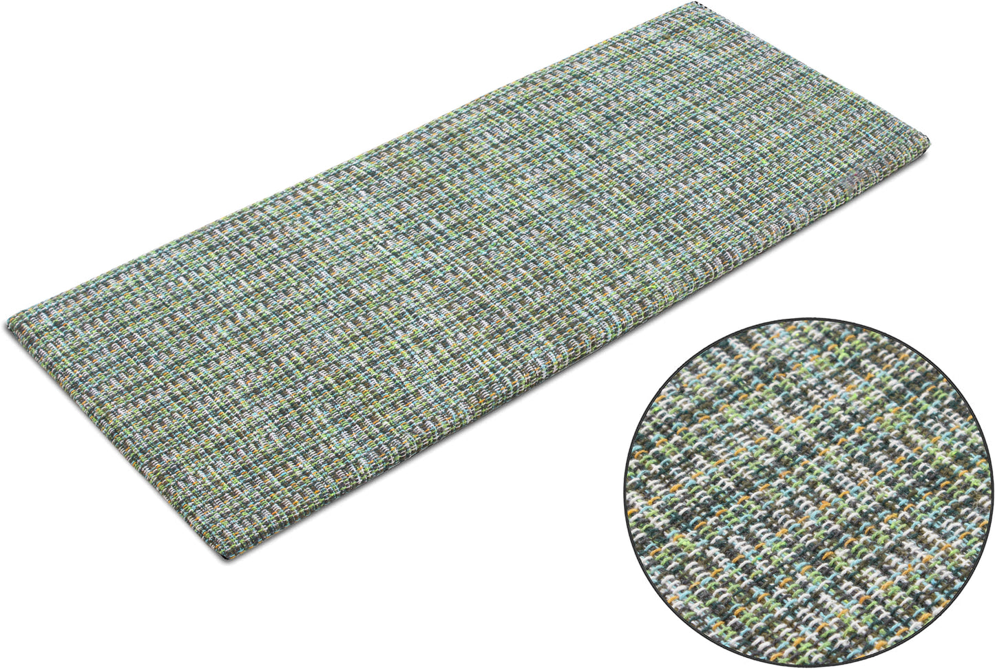 Cotton Woven Anti-Fatigue Cushioned Kitchen Mat Runner Working Mat Runner Rug Anti Slip (18''x48'') Comfort and Style