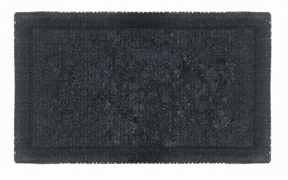 Hand Woven Kitchen Bath Mats [2 PCS] Cushioned Cotton Anti-Fatigue Rug, Waterproof Non-Slip Kitchen Mats and Rugs - Office, Sink, Laundry