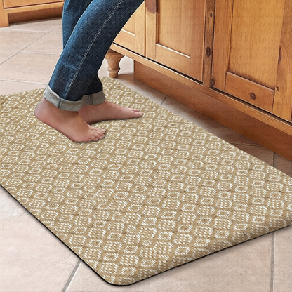 Kitchen Mat Cushioned Anti-Fatigue Kitchen Rug, Waterproof Non-Slip Kitchen Mats and Rugs Heavy Duty Comfort Foam Rug for Kitchen, Floor Home, Office, Sink, Laundry