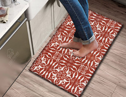 Kitchen Mat Rug Anti Fatigue Cushioned Standing Cotton Handwoven Doormat/Bathroom 18"x30"