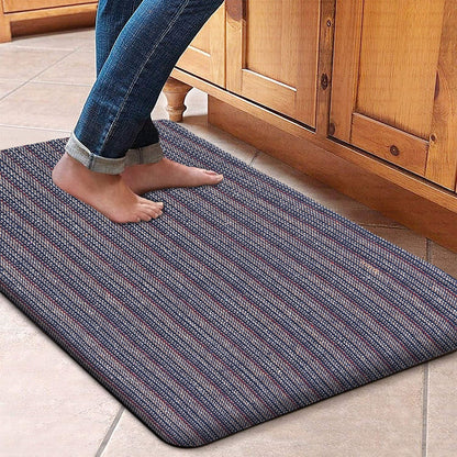 Kitchen Mat Cushioned Anti-Fatigue Kitchen Rug, Waterproof Non-Slip Kitchen Mats and Rugs Heavy Duty Comfort Foam Rug for Kitchen, Floor Home, Office, Sink, Laundry