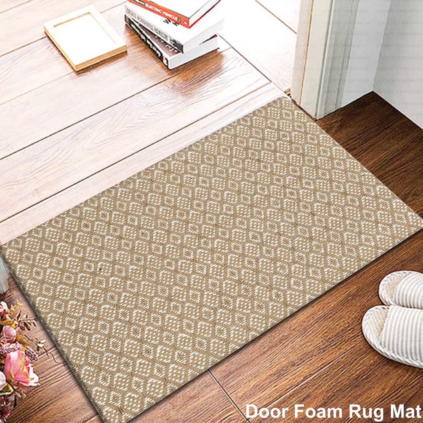Kitchen Mat Cushioned Anti-Fatigue Kitchen Rug, Waterproof Non-Slip Kitchen Mats and Rugs Heavy Duty Comfort Foam Rug for Kitchen, Floor Home, Office, Sink, Laundry
